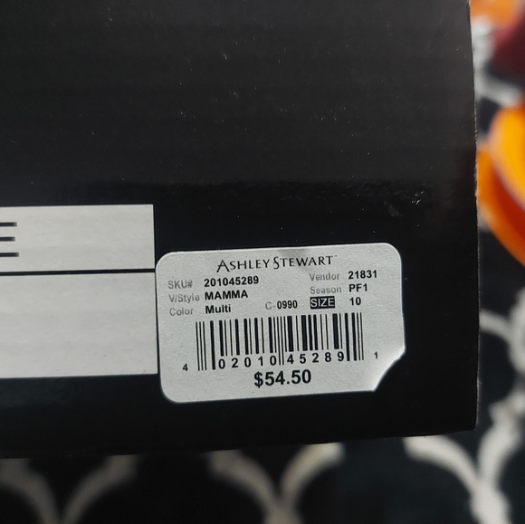 NIB Ashley Stewart leopard open toe, open back lace-up booties size 10w wide - Picture 10 of 10